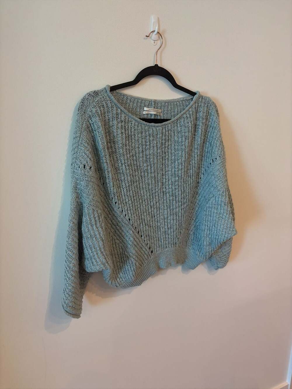 By Anthropologie Crewneck Batwing Sweater